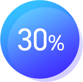 30%